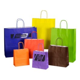 Papiertragetasche Komfort Color, individuell bedruckt Papiertragetasche Komfort Color, individuell bedruckt