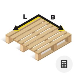 Holzpalette individuell nach Maß Holzpalette individuell nach Maß