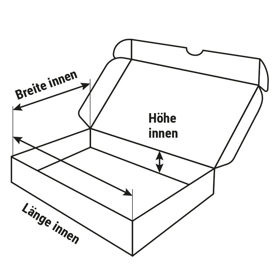 Maxibriefkarton aus Graspapier Maxibriefkarton aus Graspapier