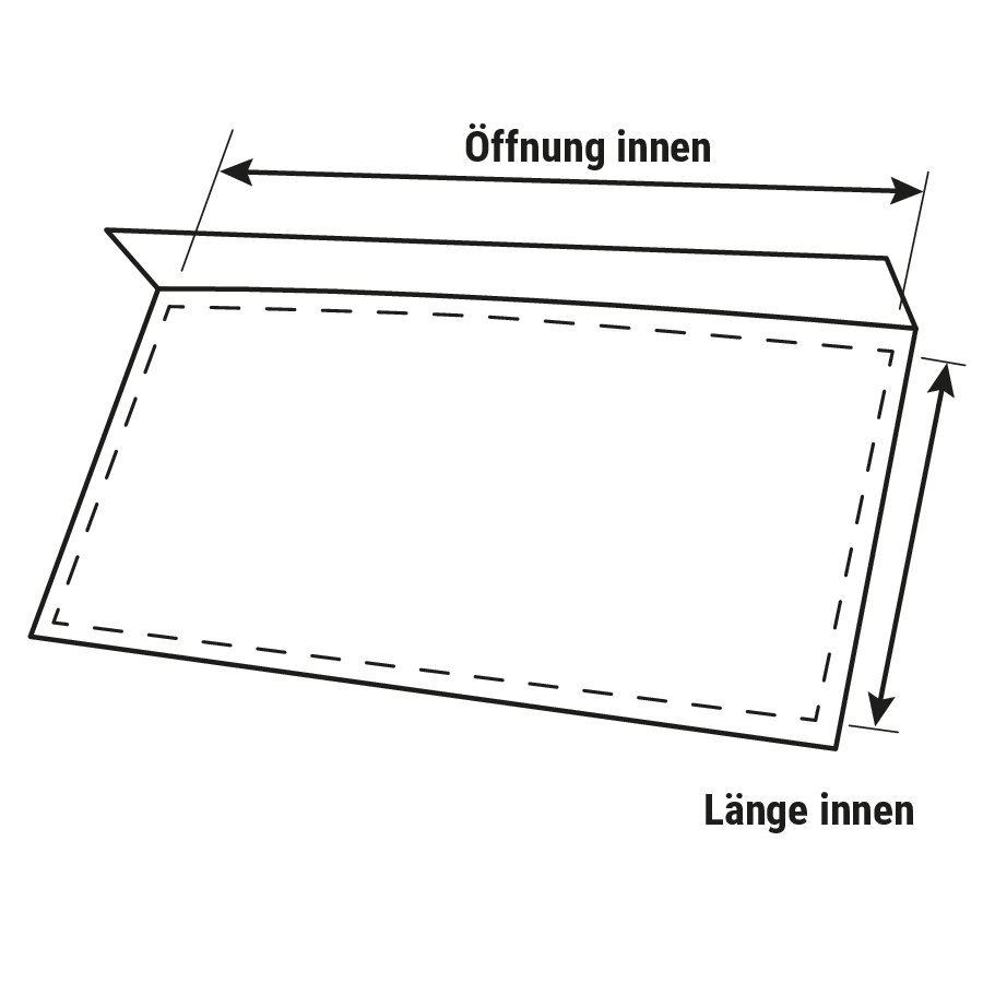 Dokumententasche mit Druck, wiederverschließbar Dokumententasche mit Druck, wiederverschließbar