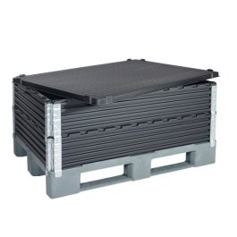 Kunststoffdeckel für Palettenaufsatzrahmen Kunststoffdeckel für Palettenaufsatzrahmen