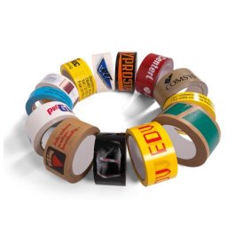 PP-Klebeband individuell bedruckt für Recycling Kartons PP-Klebeband individuell bedruckt für Recycling Kartons