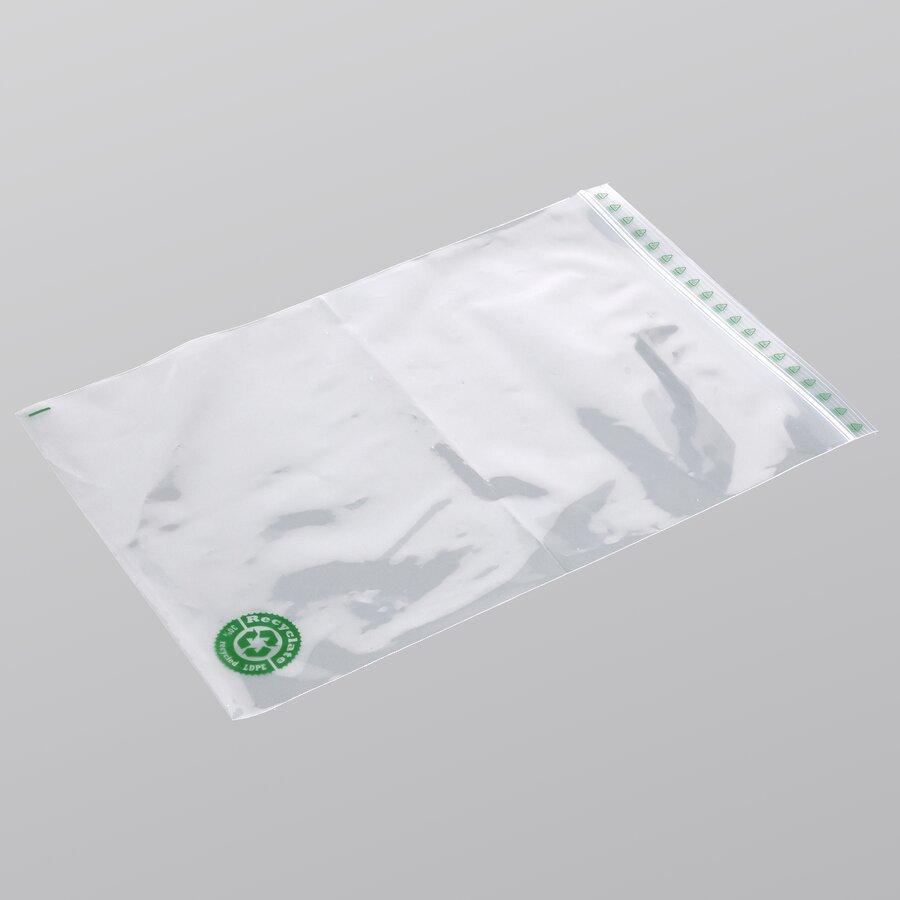 Druckverschlussbeutel, recycelt Druckverschlussbeutel, recycelt
