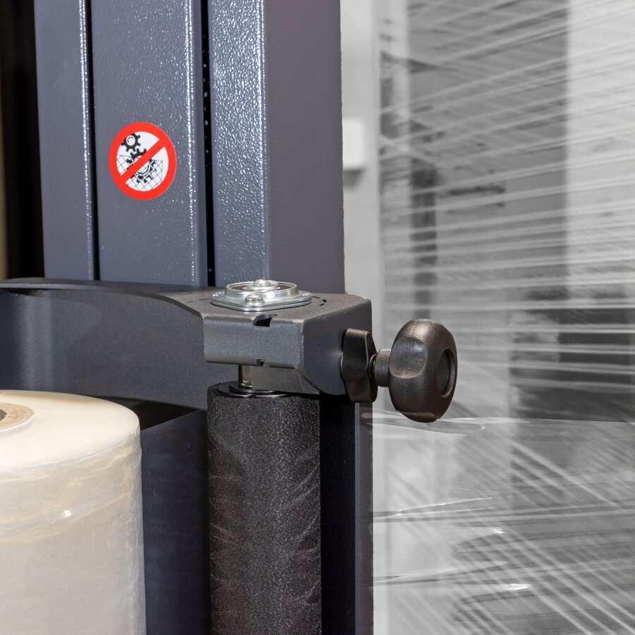 Ideale Nutzung in Kombination mit vorgedehnter Stretchfolie Beste Ergebnisse mit vorgedehnter Stretchfolie