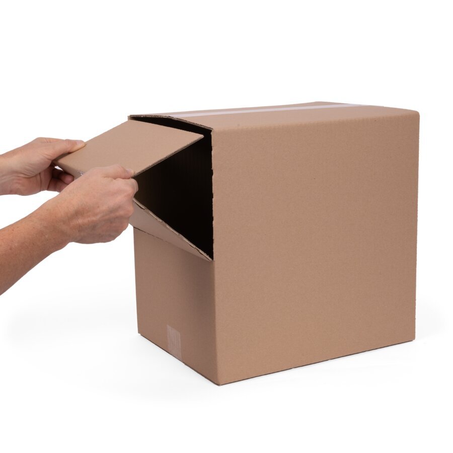 ..wird blitzschnell zum Kommissionierkarton umgewandelt ..wird blitzschnell zum Kommissionierkarton umgewandelt