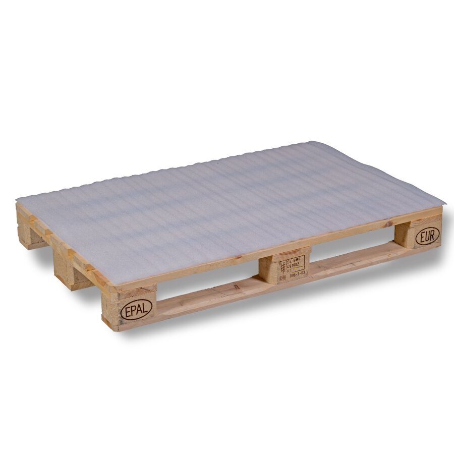 Schaumfolien-Zwischenlage geeignet für EUR-Paletten Schaumfolien-Zwischenlage geeignet für EUR-Paletten