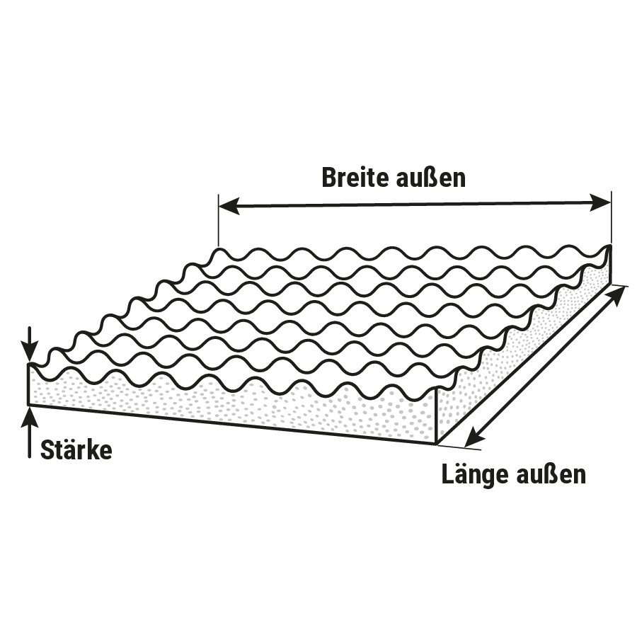 Noppenschaumplatte Noppenschaumplatte