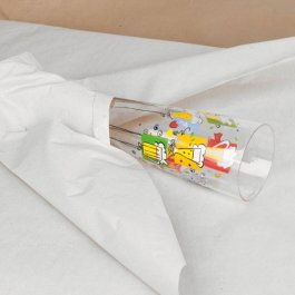 Schützt zuverlässig zerbrechliche Waren Glas eingewickelt in Seidenpapier