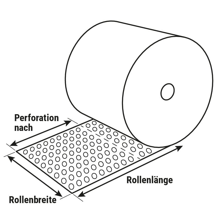 Luftpolsterfolie, vlieskaschiert Luftpolsterfolie, vlieskaschiert