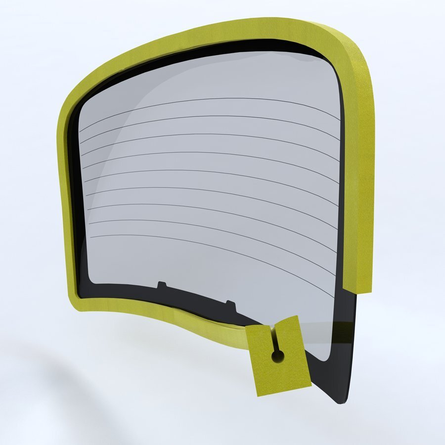 Perfekt für empfindliche Produkte mit Rundungen, wie zum Beispiel Windschutzscheiben Perfekt für empfindliche Produkte mit Rundungen, wie zum Beispiel Windschutzscheiben