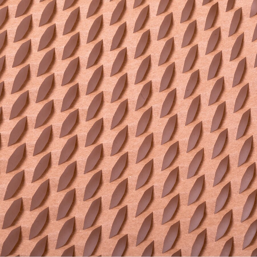 Auch empfindliche Waren wie Glas und Geschirr sind durch die 3D-Honigwabenstruktur sicher gepolstert Auch empfindliche Waren wie Glas und Geschirr sind durch die 3D-Honigwabenstruktur sicher gepolstert