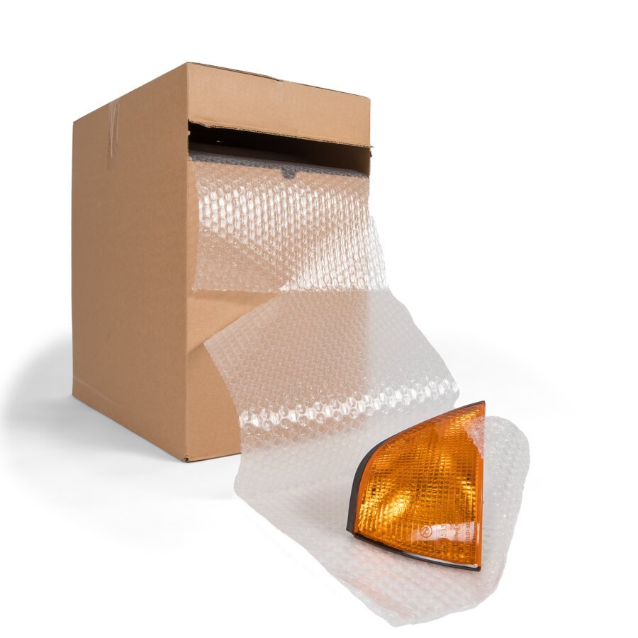 Perforierte Luftpolsterfolie in Spendebox Perforierte Luftpolsterfolie in Spendebox