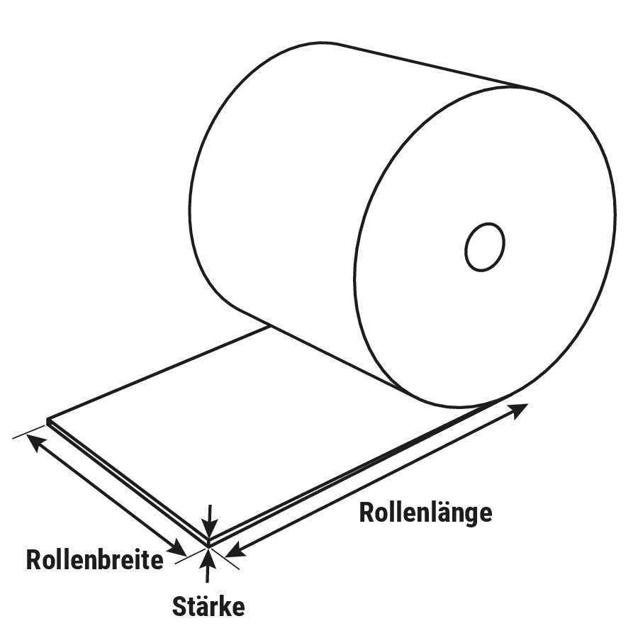 Antirutschmatte aus Gummi, auf Rolle Antirutschmatte aus Gummi, auf Rolle