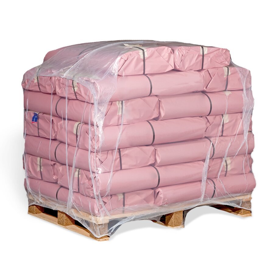 Schrumpfschlauchfolie mit Seitenfalte Schrumpfschlauchfolie mit Seitenfalte