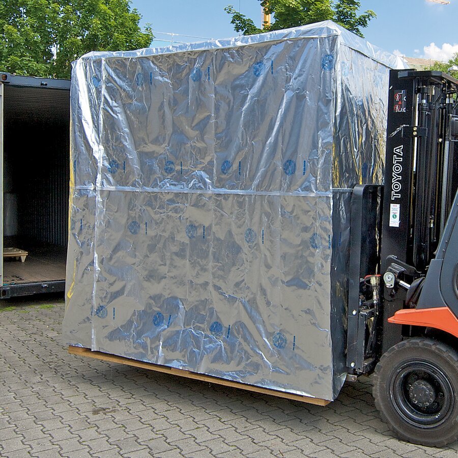 Aluverbundhaube geeignet für alle Transportarten Aluverbundhaube geeignet für alle Transportarten