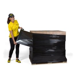 Handstretchfolie, schwarz Handstretchfolie, schwarz