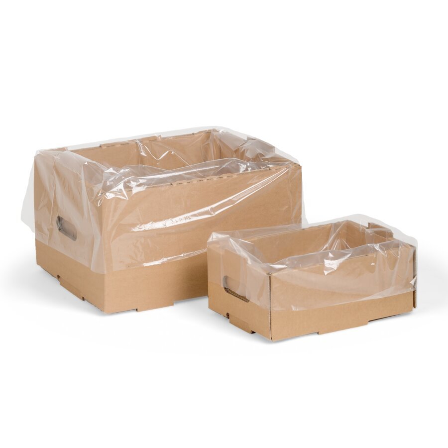 Seitenfaltensack speziell für KLT-Behälter Seitenfaltensack speziell für KLT-Behälter