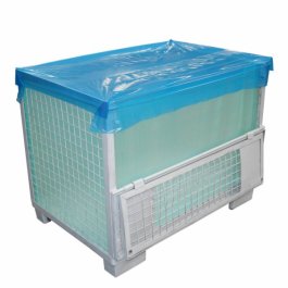 Abdeckhaube für Gitterbox, Euro-Palette und E1-E3 Behälter Abdeckhaube für Gitterbox, Euro-Palette und E1-E3 Behälter