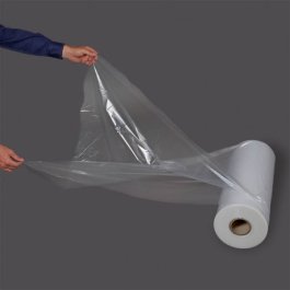 PE-Folie, mittig gefaltet als Halbschlauch PE-Folie, mittig gefaltet als Halbschlauch