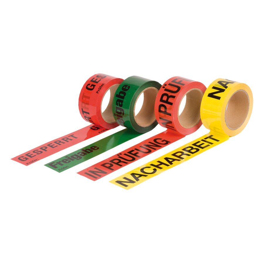 Qualitätssicherungs-Band bei Qualitätskontrollen Qualitätssicherungs-Band bei Qualitätskontrollen