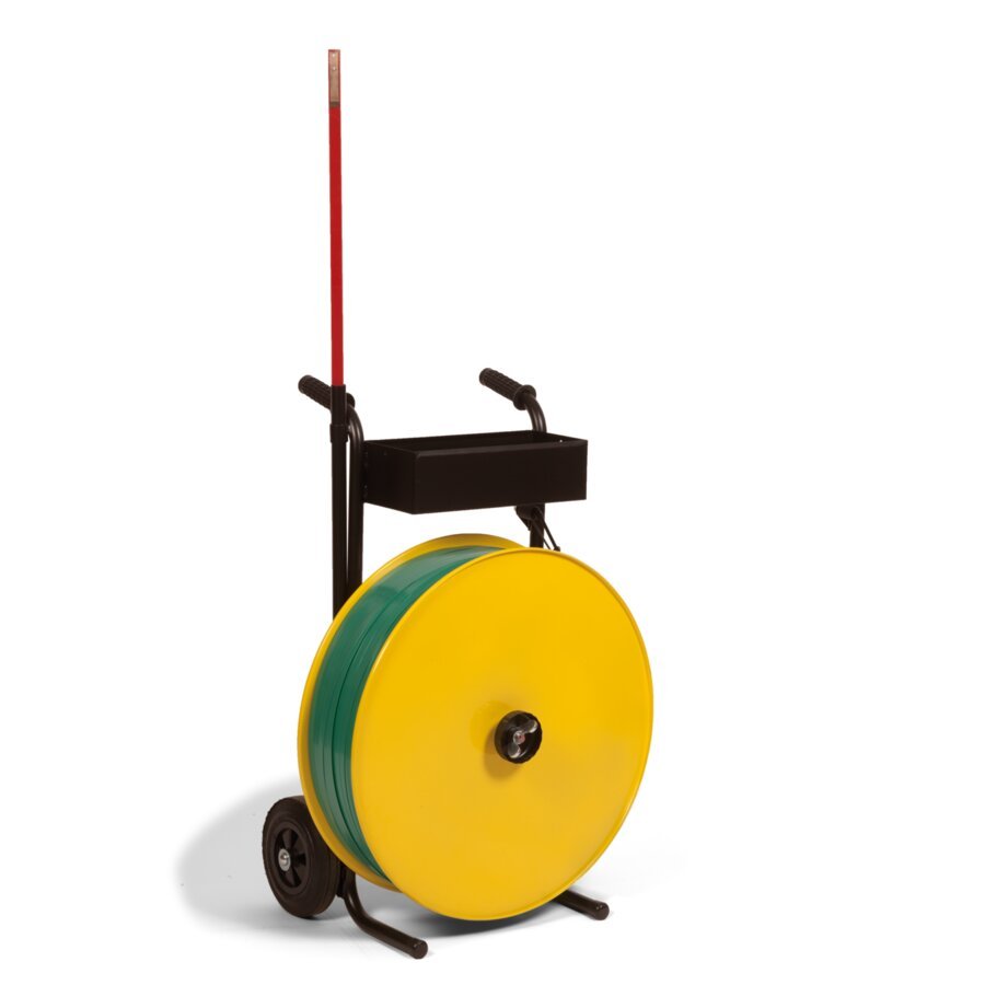 Abrollwagen für Kunststoffbänder Abrollwagen für Kunststoffbänder