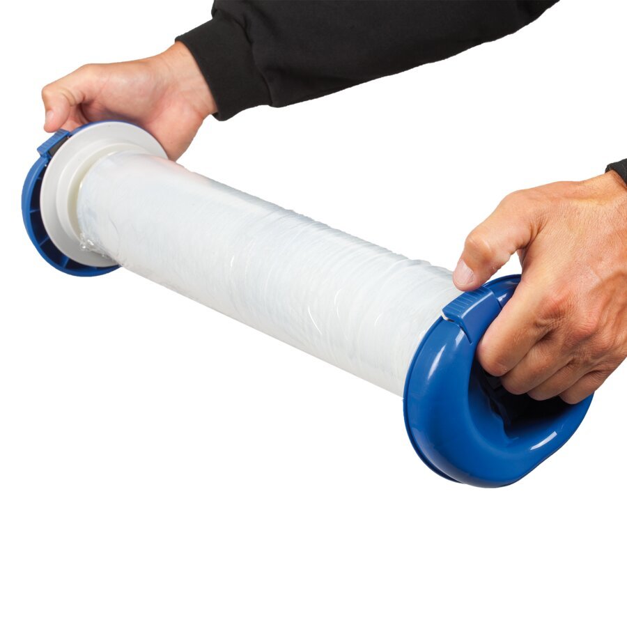 Für ein schnelles und effektives Verarbeiten der Stretchfolienrollen Für ein schnelles und effektives Verarbeiten der Stretchfolienrollen